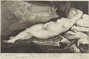 Venus of Danae by Pieter Claesz. Soutman