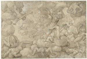 The Fall of the Giants by Pieter Coecke van Aelst (I)