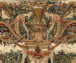 Vertumnus and Pomona: Vertumnus transformed into a pruner
