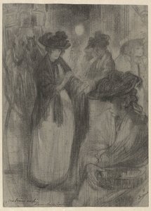Flower Girls in London by Pieter Dupont