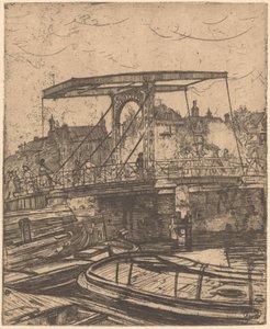 Skinny Bridge in Amsterdam by Pieter Dupont