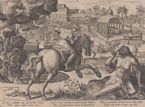 The Enticement of Luxury, from The Course of Human Life by Pieter Furnius