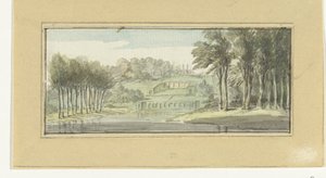 Landscape with Water in the Foreground by Pieter Gaal