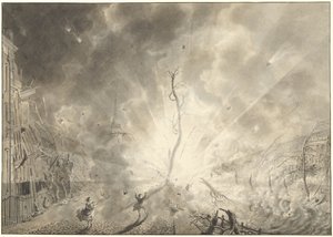 The Gunpowder Disaster in Leiden, January 12, 1807