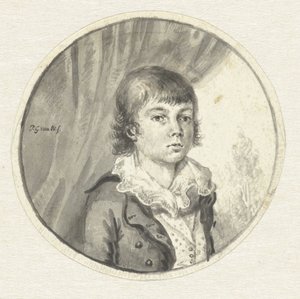 Portrait of a Boy by Pieter Gerardus van Os