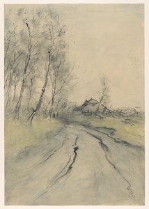 Country Road by Pieter H.J.J. Ras (signed by artist)