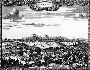 Broadside of the Great Fire of London