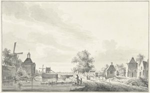 The Benskoper Gate in IJsselstein by Pieter Jan van Liender