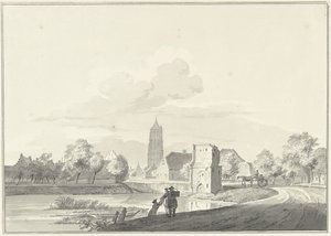 Remains of the Ferry Gate in Heukelom by Pieter Jan van Liender