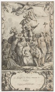 Frontispiece Design for Frederick Hendrick van Nassau by Pieter Jansz