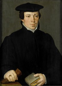 Portrait of a Young Minister by Pieter Jansz. Pourbus