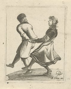 Dancing Couple by Pieter Jansz Quast