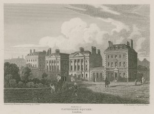 North side of Cavendish Square, London