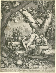 Vertumnus Borrowing the Figure of an Old Woman to Win Pomona