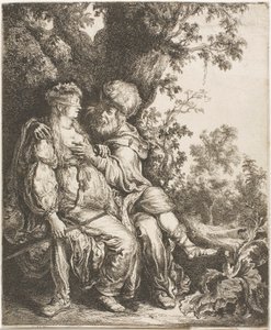 Juda and Thamar by Pieter Lastman