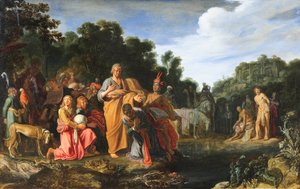 The Baptism of the Eunuch by Pieter Lastman