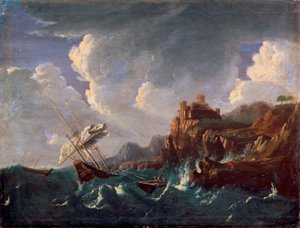 Stormy Sea, 17th century