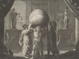 Plate 13: Allegory on the Discord in France, from Caspar Barlaeus, Medicea Hospes by Pieter Nolpe