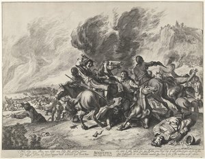 Battle: The Month of August and the Element of Fire (Landscapes with the Months, Elements, and Seasons) by Pieter Nolpe