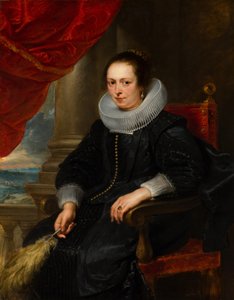 Portrait of Clara Fourment by Pieter Paul Rubens