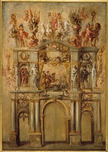 The Arch of Ferdinand, ca 1634 by Pieter Paul Rubens