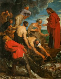 The Miraculous Draught of Fishes Triptych (central panel) by Pieter Paul Rubens
