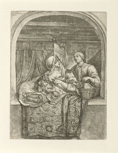 Woman Breastfeeding Her Child by Pieter Peutemans
