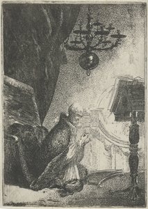 David in Prayer by Pieter Rottermondt