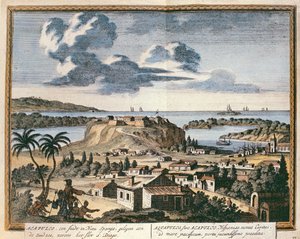 View of Acapulco, illustration from 