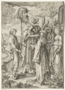 David with the Head of Goliath, 1620s-1630s by Pieter Serwouters