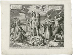 The Christian Soldier by Pieter Serwouters