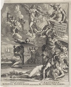 Title Page for: European Mercury, 14th Piece, 1st Part, 1703 by Pieter Sluyter