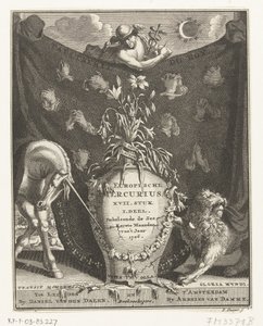 Title Page for the European Mercury for the Year 1706 by Pieter Sluyter