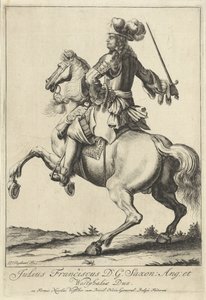 Equestrian Portrait of Julius Francis of Saxe-Lauenburg