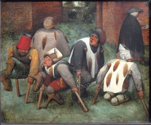 The Beggars or The Cripples by Pieter Bruegel the Elder