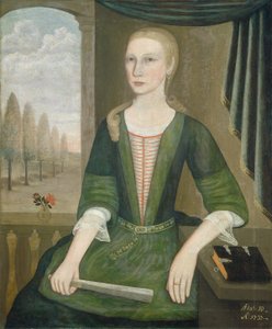 Young Lady with a Fan, 1737