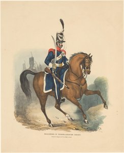 Soldier on Horseback by Pieter Wilhelmus van de Weijer