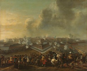Assault on the Town of Coevorden, 30 December 1672 by Pieter Wouwerman