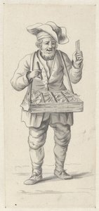 Street Vendor with Combs and Needles by Pieter de Goeje