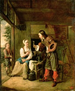 Warrior and Servant, 1653