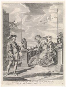 Ferdinand Receives the Keys to the City from the Maiden of Ghent