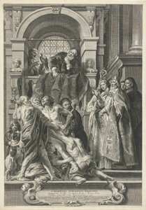 Saint Martin Heals a Possessed Man