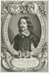 Portrait of Tobias Oelhafen von Schöllenbach by Pieter de Jode (II)
