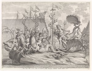 Spectacle with the Chariot of Neptune (series title: Joyous Entry of the Cardinal-Infant in Ghent, 1635)