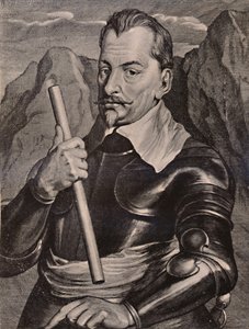 Albrecht von Wallenstein, Bohemian General, 17th Century by Pieter de Jode II