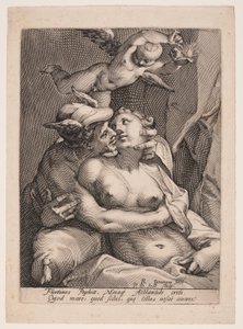 Mercury, Venus, and Cupid by Pieter de Jode I
