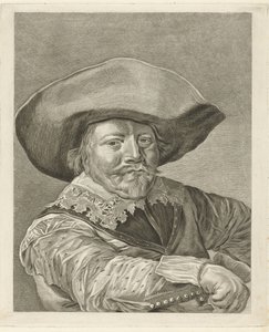 Portrait of a Man in 17th Century Costume by Pieter de Mare