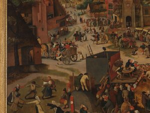 A Village Festival, With a Theatrical Performance and a Procession in Honour of St Hubert and St Anthony