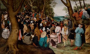Sermon of Saint John the Baptist by Pieter the Younger Brueghel