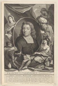 Portrait of François Valentijn by Pieter van Gunst